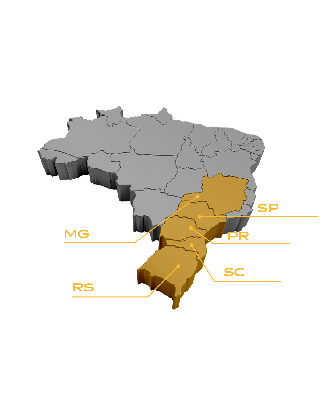 Modelo 3D de estrutura